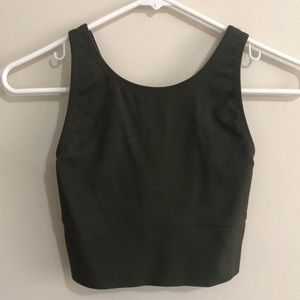 Victoria’s Secret Ribbed Sports Bra/Crop Top